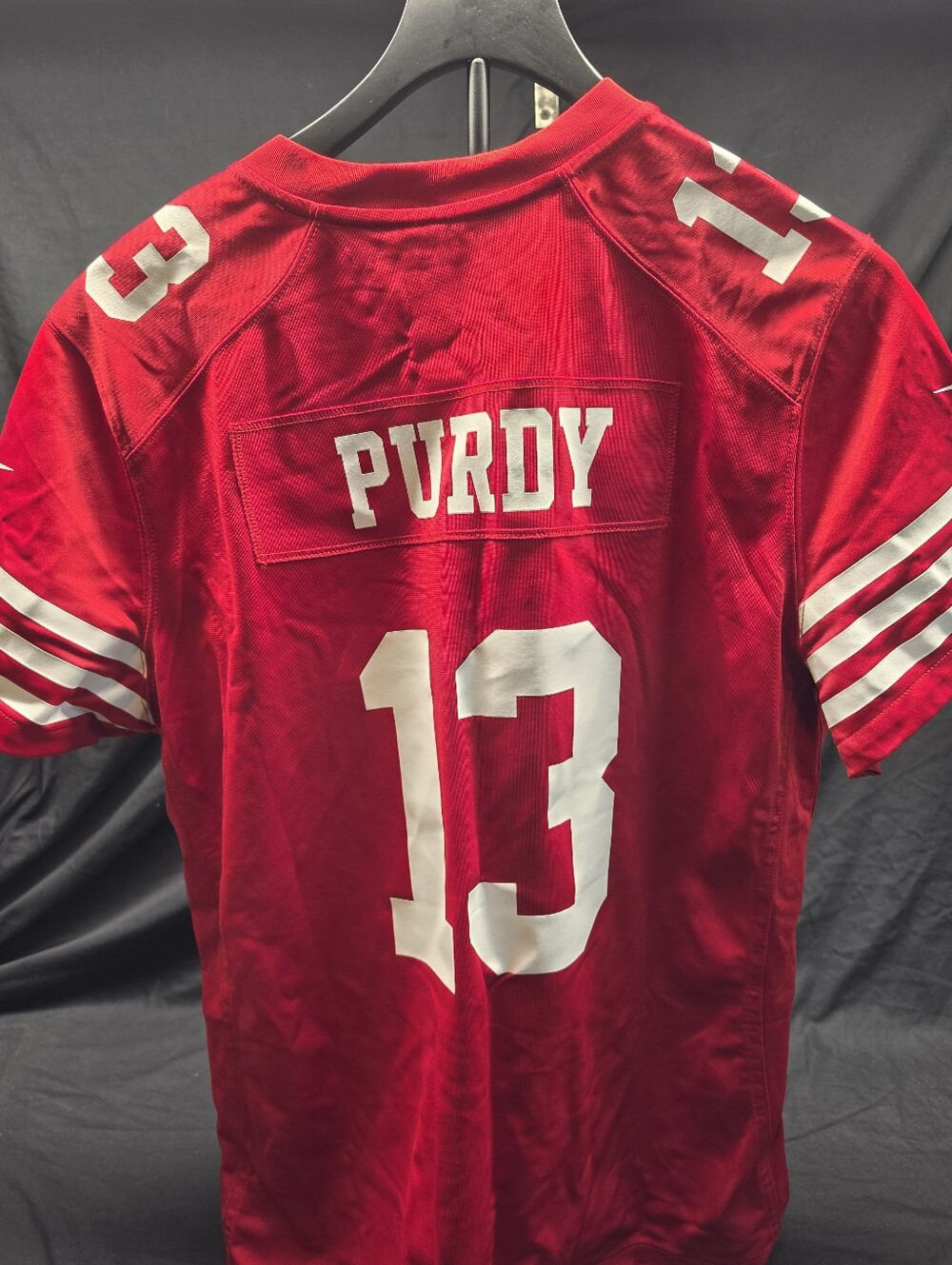Nike Brock Purdy #13 San Francisco 49ers Jersey Women’s XL NWT Red NFL - Picture 5 of 7
